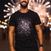 T-Shirts Et Debardeurs Pour Hommes LITB | Galaxie T Shirt Tee Homme Graphique Melange De Coton Chemise Sportif Classique Chemise Manche Courte T-Shirt Confortable Sport Exterieur Vacances Ete Vetements De Createurs De Mode S M L Xl Xxl Noir