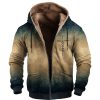 Sweats A Capuche Et Sweat-Shirts LITB | Graphic Foi Homme Du Quotidien 3D Effet Sweat A Capuche Vacances Sortie Sweats A Capuche Manche Longue Capuche Imprimer Automne Hiver Designer Sweat A Capuche