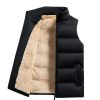 Vetements D'Exterieur Pour Hommes LITB | Homme Gilet Polaire Gilet Exterieur Camping Et Randonnee Usage Quotidien Vacances Mode Basique Automne Hiver Zippe Poche Polyester Coupe Vent Chaud Plein Fermeture Eclair Mao Standard Bleu